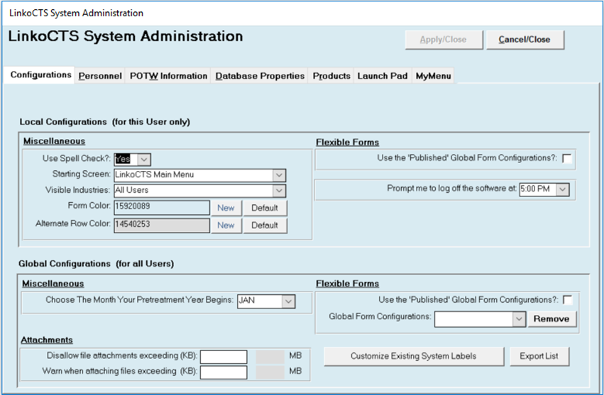 SysAdmin_Config